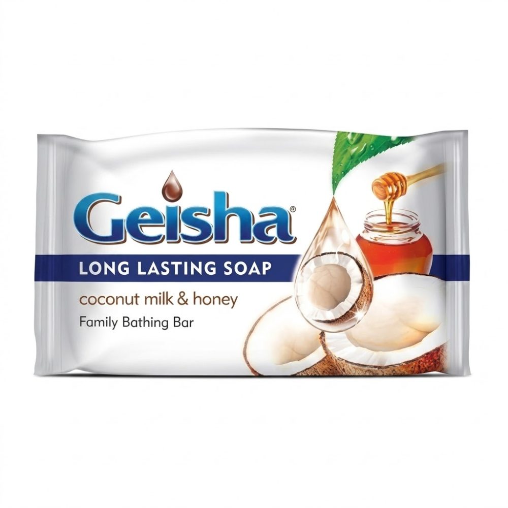 Geisha Coconut Milk & Honey Long-Lasting Soap
