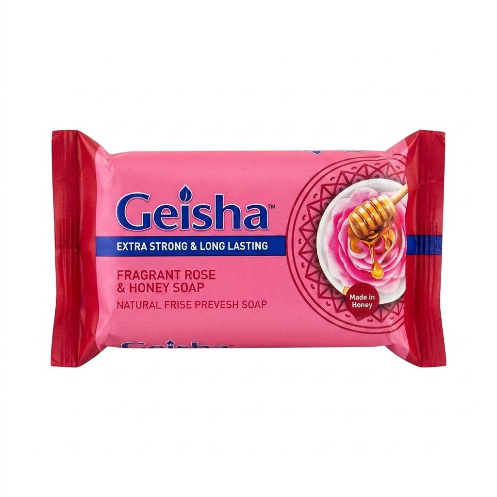 Geisha Fragrant Rose & Honey Soap 3 Geisha Fragrant Rose & Honey Soap - Image 3